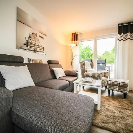 Ferienwohnung Strandvilla Augustusbad 2.5 Apartman